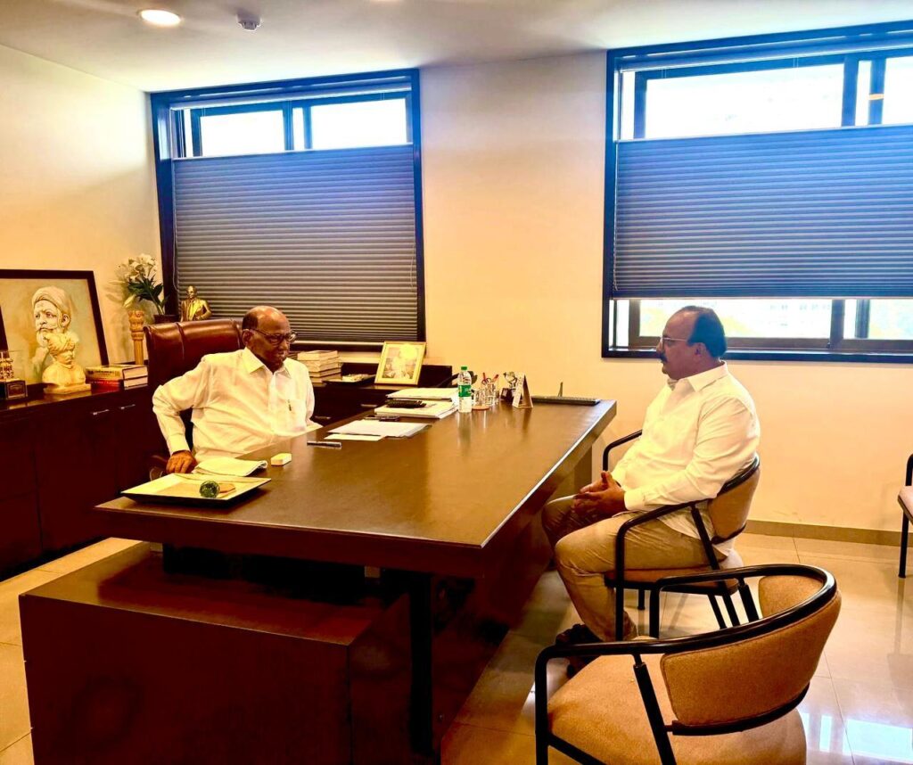 शरद पवार यांची भेट